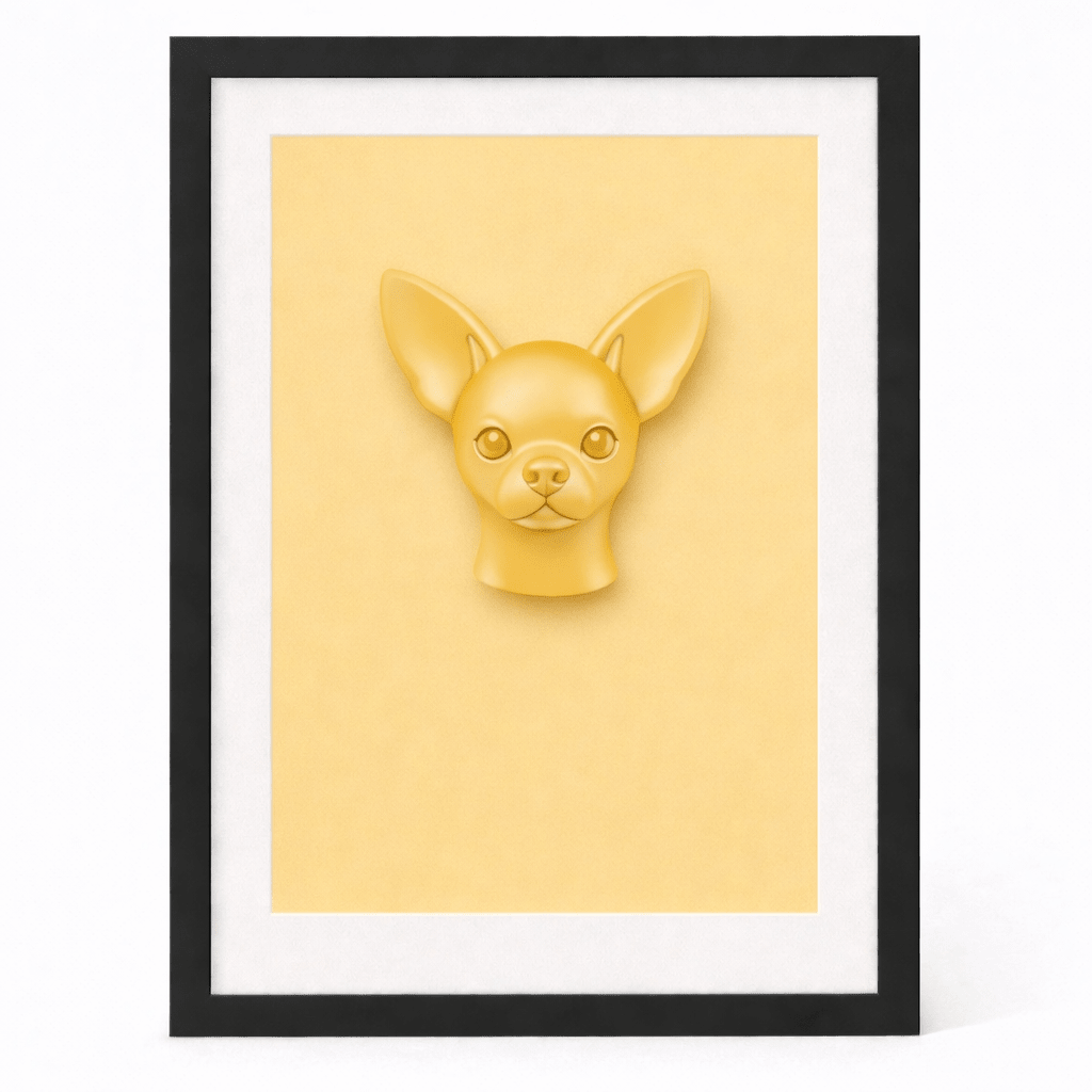 Art3 Chihuahua Tablo - Yumyum