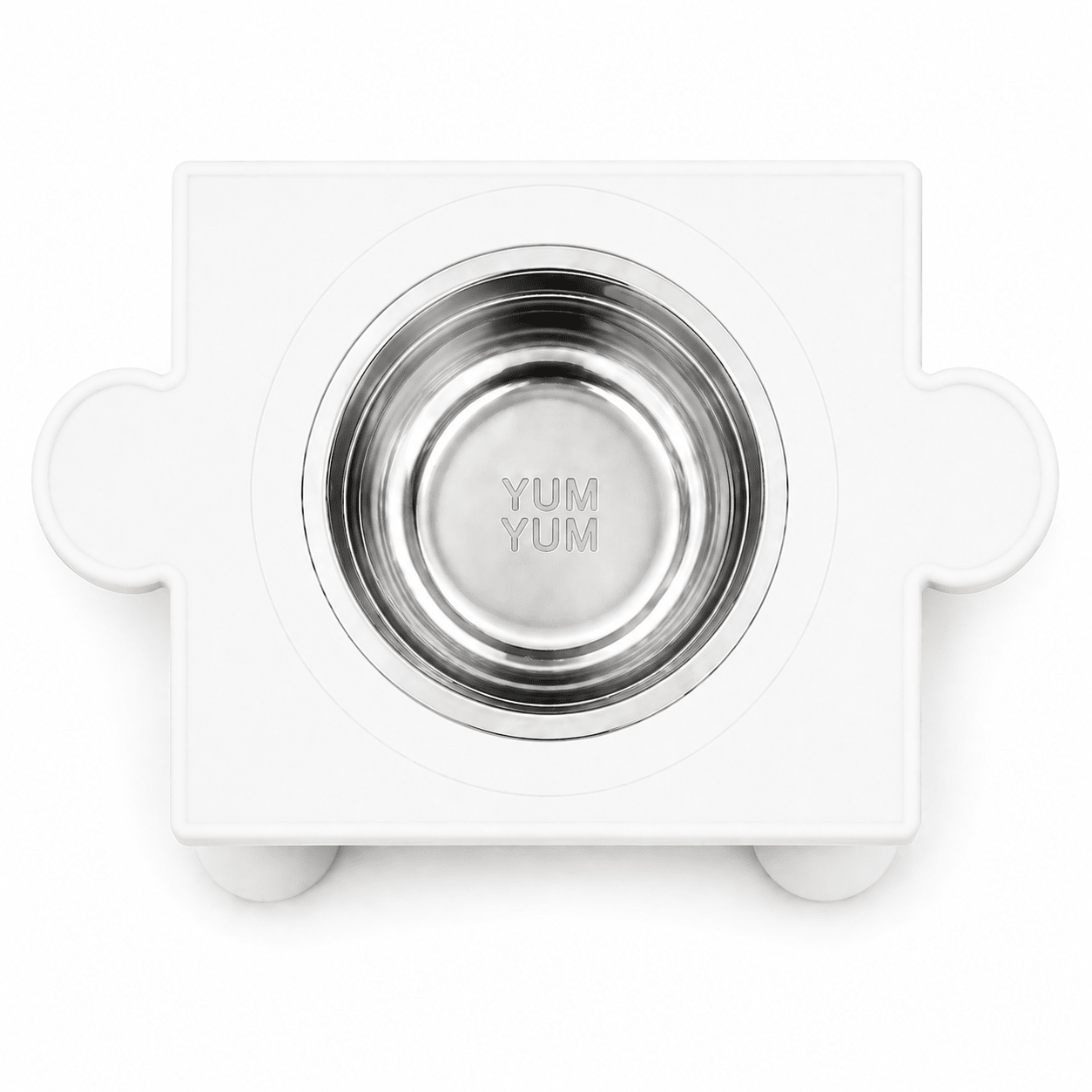 Kedi & Köpek Su Kabı – Puzzle Form Tasarım, Paslanmaz Çelik Hazne - Yumyum