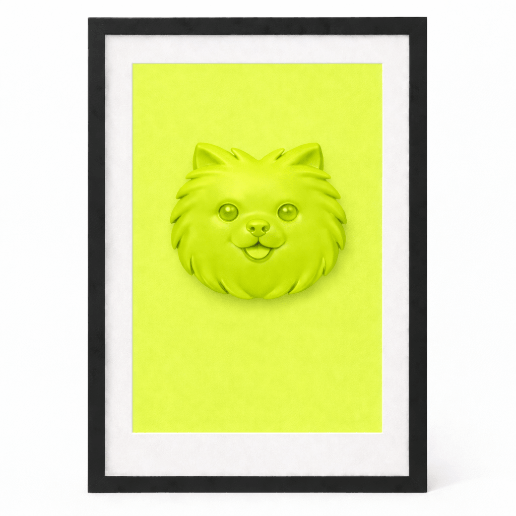 Art2 Pomerinian Tablo - Yumyum