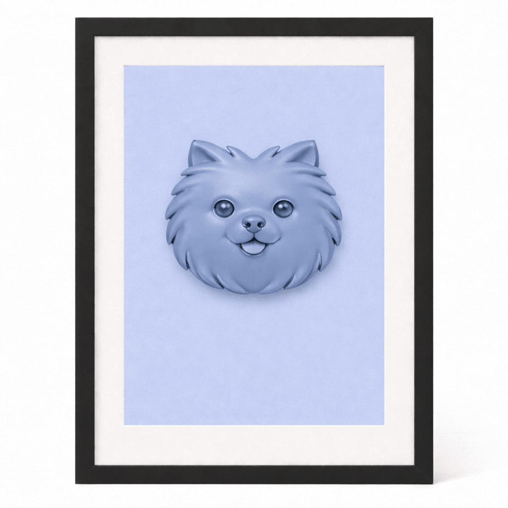 Art2 Pomerinian Tablo - Yumyum