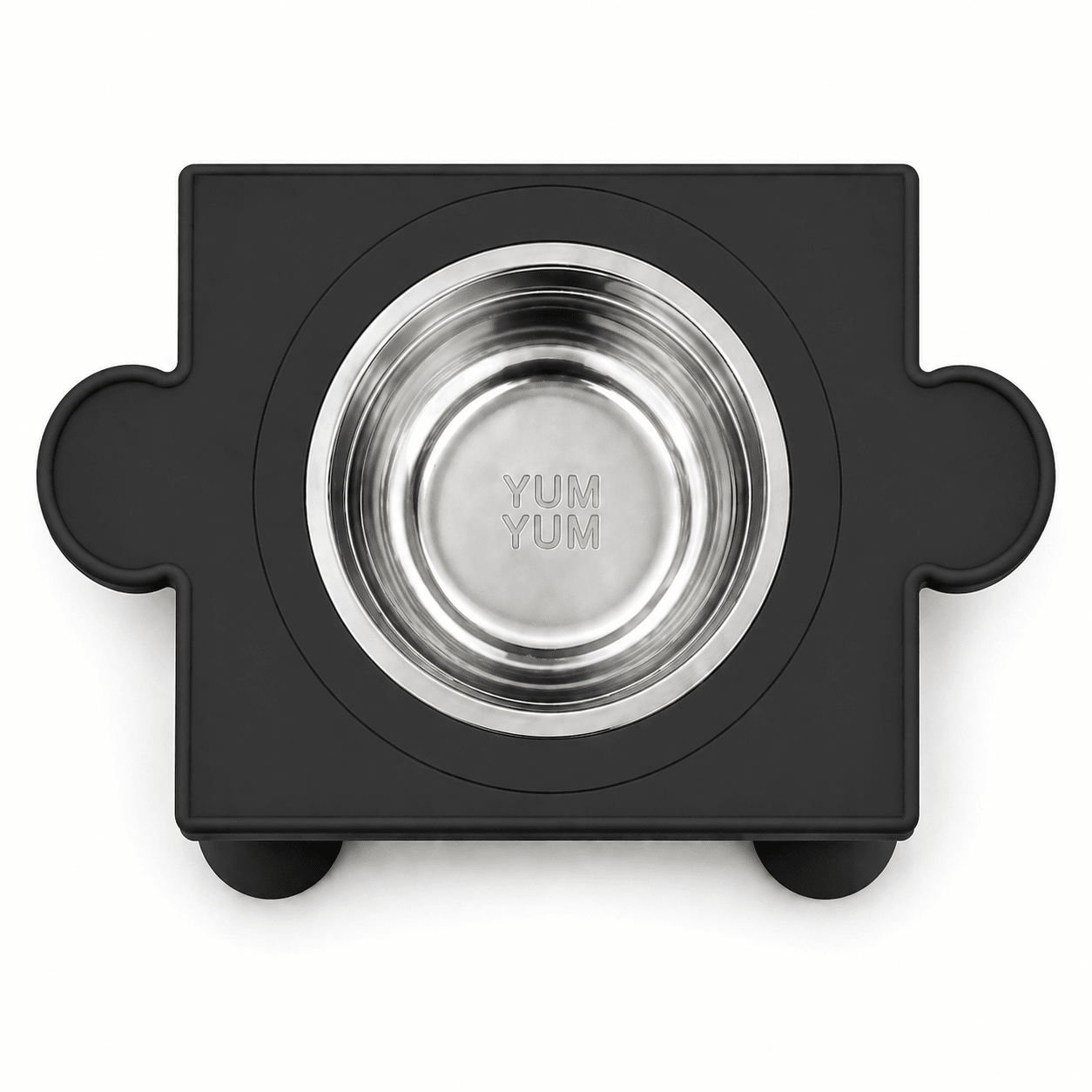 Kedi & Köpek Su Kabı – Puzzle Form Tasarım, Paslanmaz Çelik Hazne - Yumyum